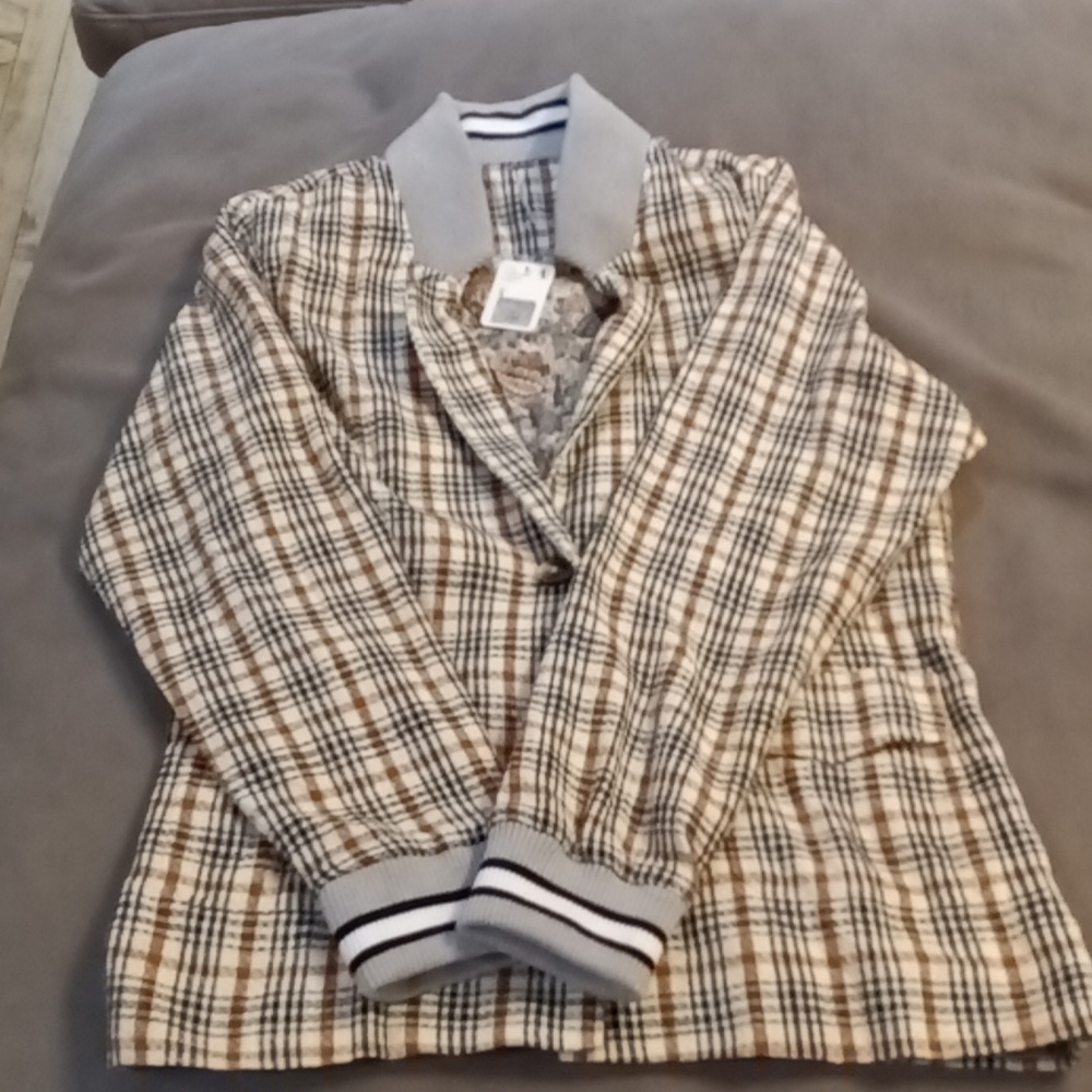 Plaid 2 pc Set - Picture 2 of 3